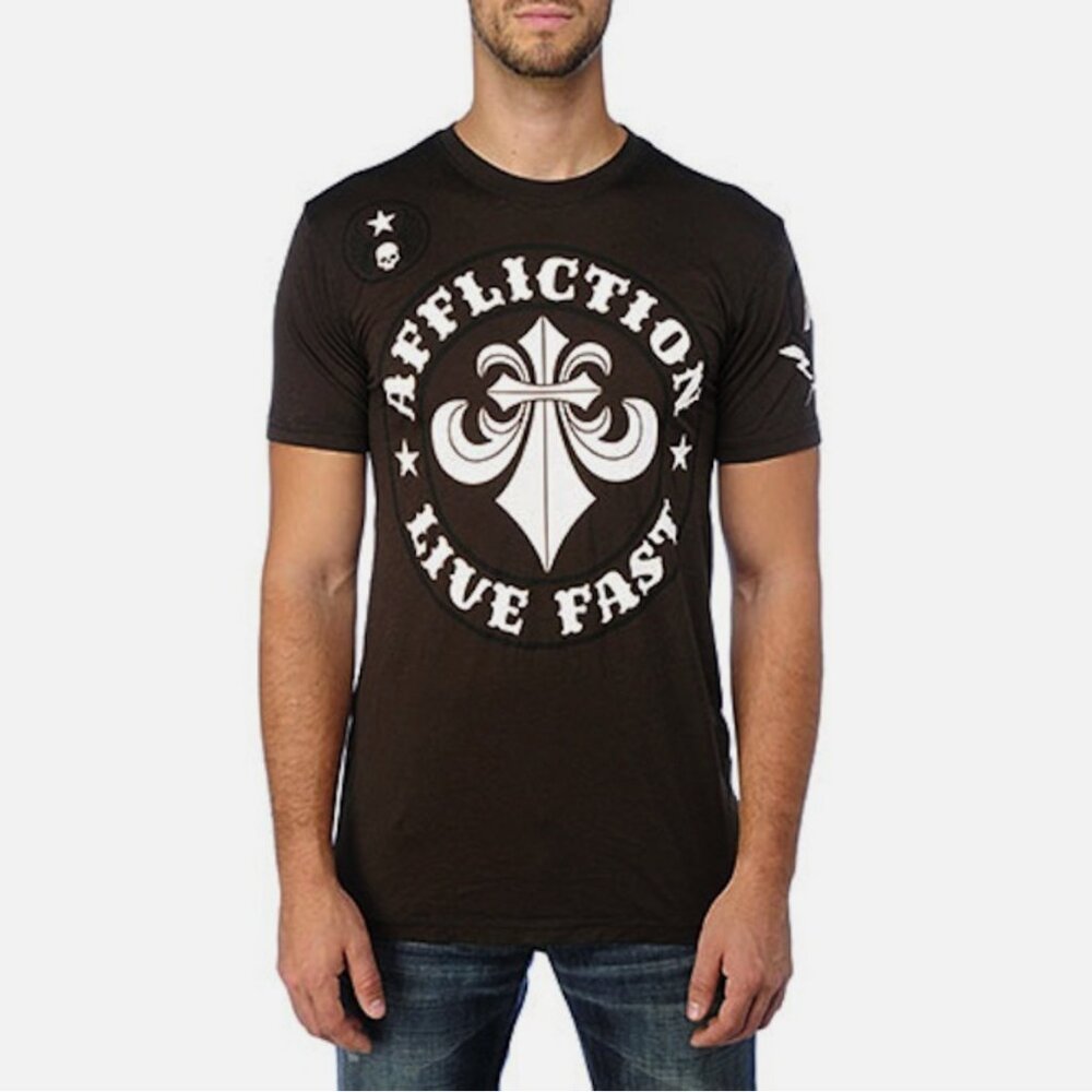 Affliction Divio Short Sleeve Tee Shirt